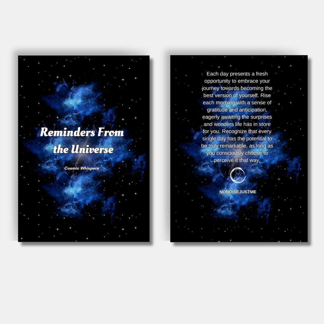 Reminders From the Universe: Cosmic Whispers